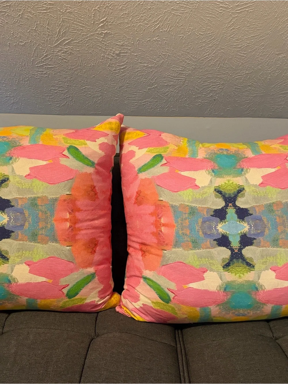 Pink Paradise Decorative Pillow - Vibrant Pink Accent